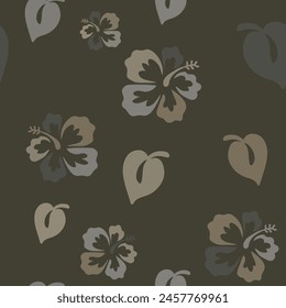Pattern Simless Plants Floral Botanical