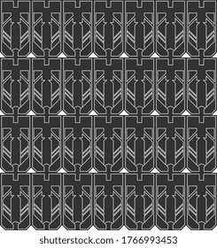 pattern simple art deco style 