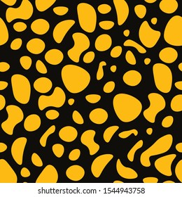 Pattern skin animal vector texture orange