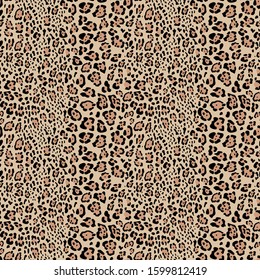 The pattern of the skin of the Jaguar is repeating seamless monochrome texture . Fashionable print. Jaguar, Cheetah, Leopard, vector.