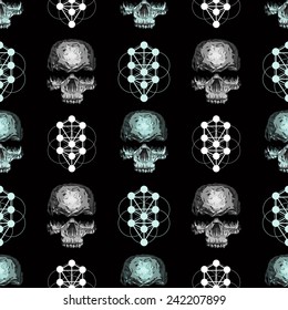 pattern skull