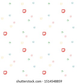 pattern with skull and bones, seamless halloween background