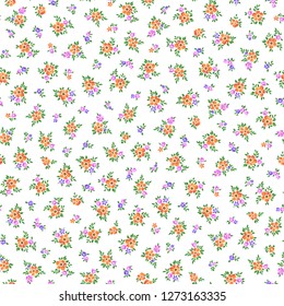 Pattern of the small flower,