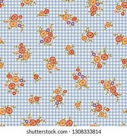 Pattern of the small flower,