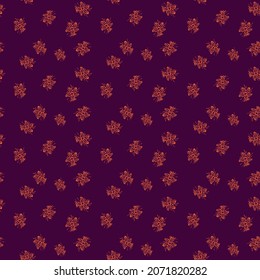 Patrón de flores pequeñas estilo libertad. para la fabricación de prendas de vestir de moda. Listo para imprimir. Todo sobre diseño y vector
