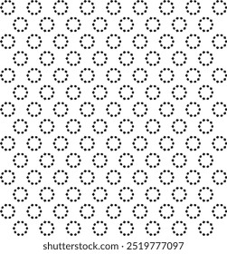 Pattern of Small Motifs all over design. Print block for fabric wrapping paper or background.