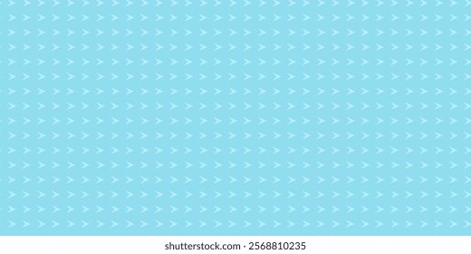 Pattern of small white arrows on a light blue background creating a calming visual effect