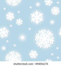 pattern of snowflakes