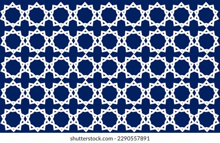 pattern with snowflakes flower pattern on blue background as seamless repeat style replete image design for fabric printing 