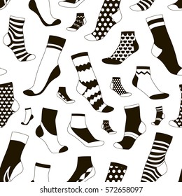 Pattern of socks