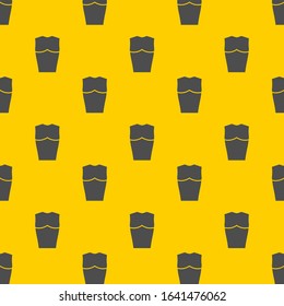 Pattern with solid backgrounds color and various kinds of knight equipments