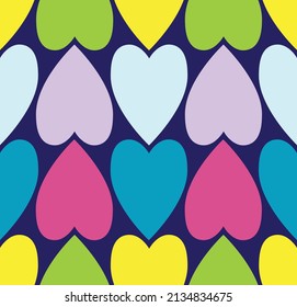 Pattern soul  seamless background in 80s style vector