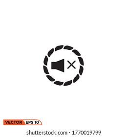 pattern sound audio icon design vector illustration template
