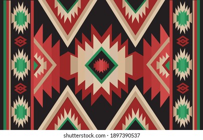 Pattern Southwest Style, Abstract, Wallpaper