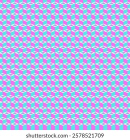 Pattern square 80s and 90s background. Vector illustration