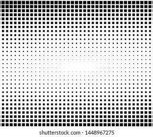 Pattern with squares. Background for web banners, posters, cards, wallpapers, backdrops, panels Black and white color Vector illustration