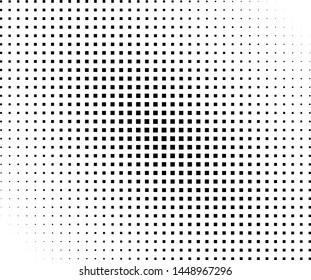 Pattern with squares. Background for web banners, posters, cards, wallpapers, backdrops, panels Black and white color Vector illustration