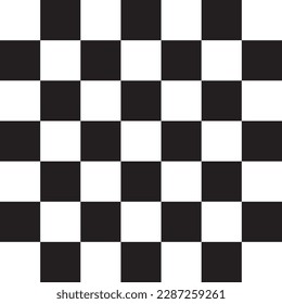 Pattern of squares in black and white chess type.