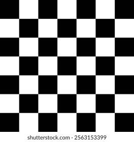 Pattern of squares in black and white chess type.