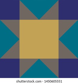 The pattern of squares for finishing fabrics, printing on clothing, paper and handbags. A block for creating blankets, clothes, bags, flooring design for a room, mosaic, paving tiles
