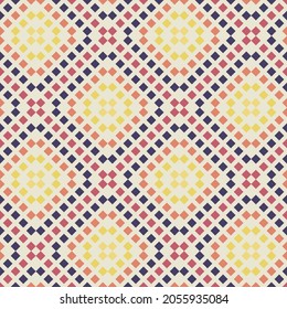 Pattern from squares. Seamless modern design.
