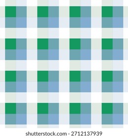  padrão de quadrados que são azul verde e branco