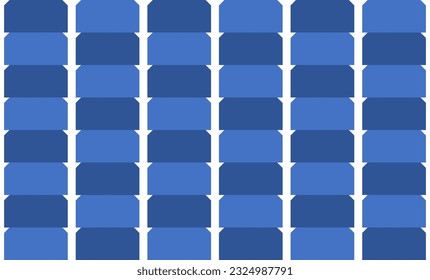 pattern of squares, Two tone blue and white background with block pattern checkerboard styles repeat seamless image design for fabric printing
