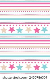 pattern star girl tecture magic