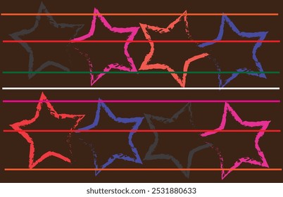 Patrón de estrella. Diseño de alta calidad 