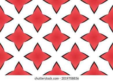 Pattern star red black gradient gift wrapping paper vector illustration eps 10