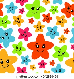 Pattern with stars