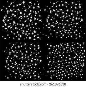 Pattern with stars