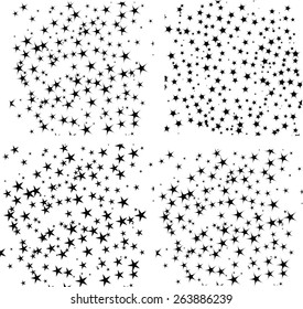 Pattern Stars Stock Vector (Royalty Free) 263886239 | Shutterstock