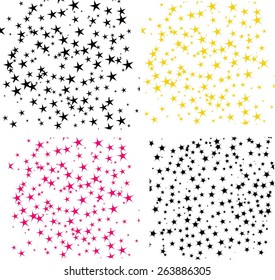 Pattern with stars