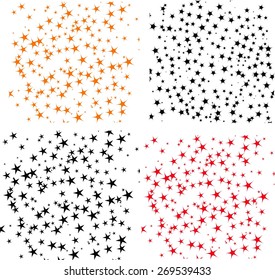 Pattern with stars