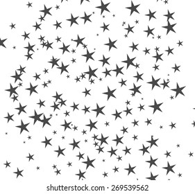 Pattern with stars