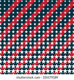 pattern with stars