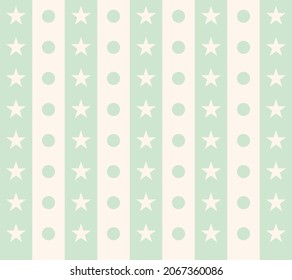 Pattern with stars of different colors, for decorating children's products