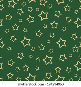 Pattern STARS Green
