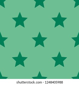 Pattern with stars. Seamless vector illustration. Retro, vintage background Vector illustration Flat Scandinavian style for print on fabric, gift wrap, web backgrounds, scrap booking, patchwork