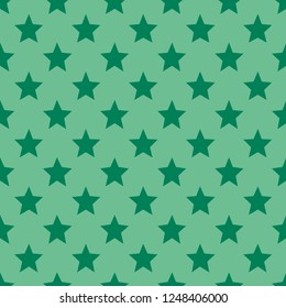 Pattern with stars. Seamless vector illustration. Retro, vintage background Vector illustration Flat Scandinavian style for print on fabric, gift wrap, web backgrounds, scrap booking, patchwork