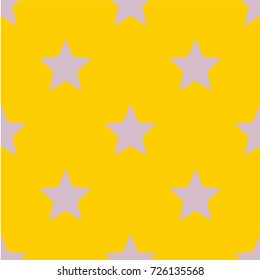 Pattern with stars. Seamless vector illustration. Retro, vintage background Vector illustration Flat Scandinavian style for print on fabric, gift wrap, web backgrounds, scrap booking, patchwork