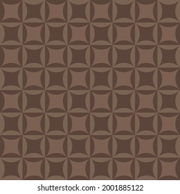 Pattern from stars and squares. Graphic decoration.