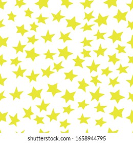 Pattern, stars. Vector illustration for use in website design, banners, posters, backgrounds