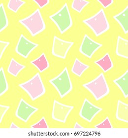 pattern sticky note doodle vector
