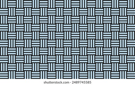 A pattern of straight lines arranged like a grid.
