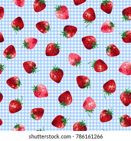 Patrón de fresa,
Hice una fresa sin fisuras,
