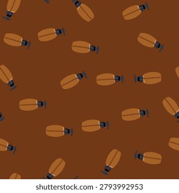 pattern stress massage oil cartoon. relief wellness, holistic invigorating, nourishing hydrating stress massage oil sign. seamless vector illustration