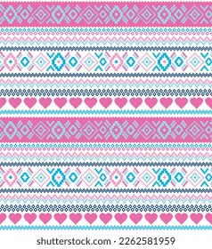 Pattern Stripe Design All-Over Print 