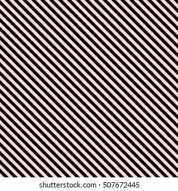 Pattern stripe seamless black and pink colors design for fabric, textile, fashion design, pillow case, gift wrapping paper; wallpaper etc. Diagonal stripe abstract background vector.